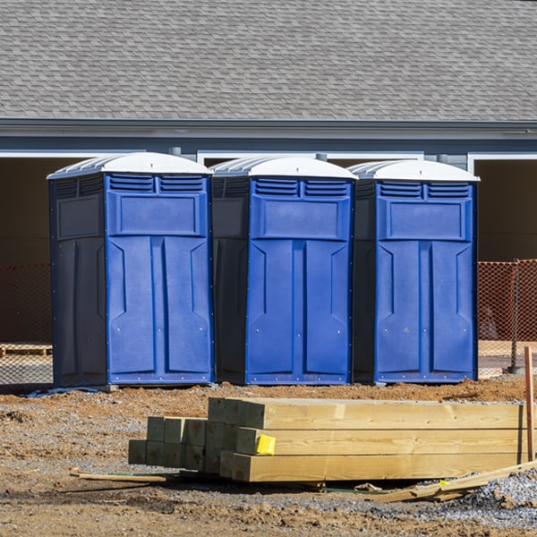 what is the cost difference between standard and deluxe porta potty rentals in Tiff Missouri